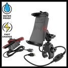 RAM B-400-A-UN14W-V7M Quick-Grip Waterproof Wireless Charging Holder with Charger and Tough-Claw