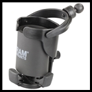 RAM RAP-B-417BU Level Cup XL Drink Holder & Koozie with 1" Ball