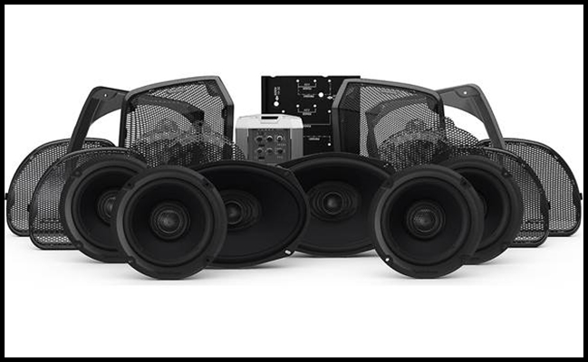 ROCKFORD FOSGATE - 2014 & Newer H-D Road Glide Ultra & Electra Glide Ultra 6-Speaker & Amp Kit