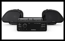 Rockford Fosgate - 1998-2013 Harley-Davidson Road Glide Source Unit & 2-Speaker Kit