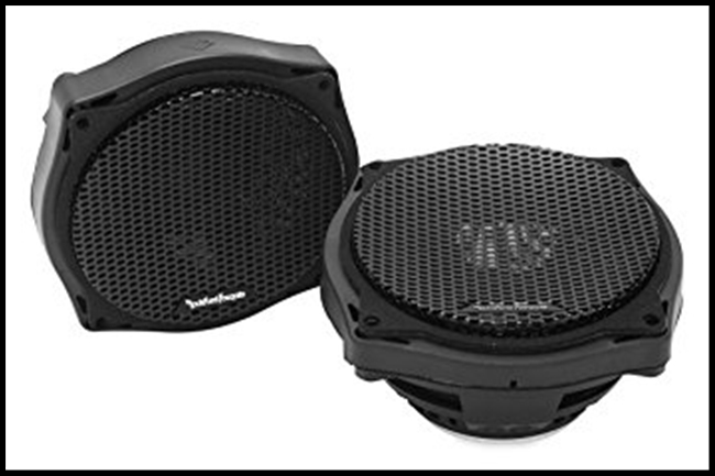 Rockford Fosgate - Power Harley-Davidson Street Glide 6.5" Full Range Fairing Speakers (2006-2013)