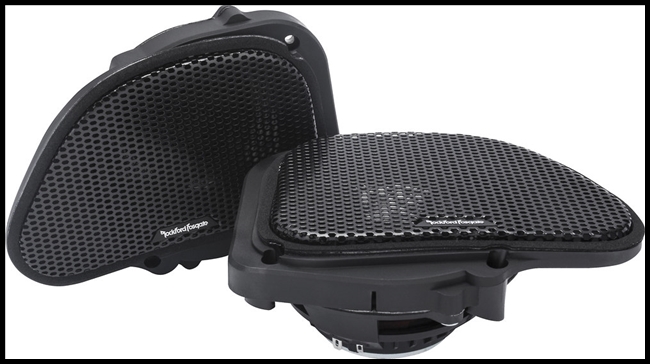 Rockford Fosgate - Power Harley-Davidson Road Glide 6.5" Full Range Fairing Speakers (1998-2013)