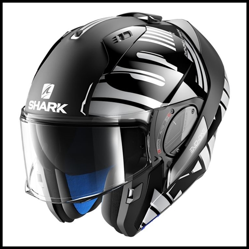 SHARK EVO-ONE 2 ADVANCED MODULAR HELMET - LITHION DUAL GRAPHIC