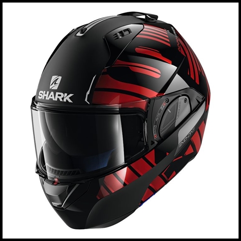 SHARK EVO-ONE 2 ADVANCED MODULAR HELMET - LITHION DUAL GRAPHIC