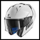 SHARK EVO-ONE 2 ADVANCED MODULAR HELMET - BLANK WHITE