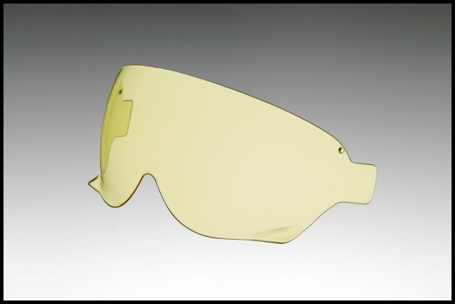 SHOEI CJ-3 REPLACEMENT FACE SHIELD - HIGH DEFINITION YELLOW