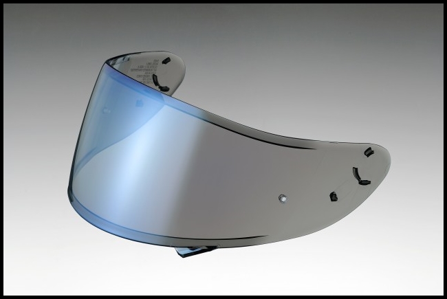 SHOEI CWR-1 PINLOCK READY REPLACEMENT FACE SHIELD - SPECTRA BLUE