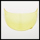 SHOEI CX-1V REPLACEMENT FACE SHIELD - HIGH DEFINITION YELLOW