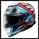 SHOEI GT-AIR II FULL-FACE HELMET WITH SUN SHIELD VISOR SYSTEM - HASTE TC-2 GRAPHIC