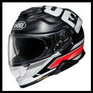 SHOEI GT-AIR II FULL-FACE HELMET WITH SUN SHIELD VISOR SYSTEM - INSIGNIA TC-1 GRAPHIC