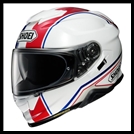 SHOEI GT-AIR II FULL-FACE HELMET WITH SUN SHIELD VISOR SYSTEM - PANORAMA TC-10 GRAPHIC