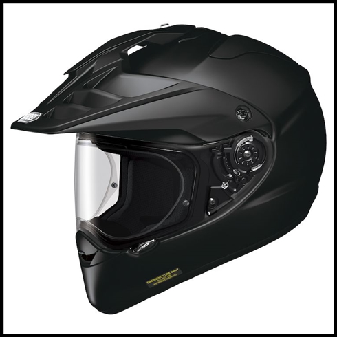 SHOEI HORNET X2 ADVENTURE FULL-FACE HELMET - BLACK