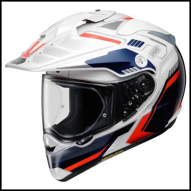 SHOEI HORNET X2 ADVENTURE FULL-FACE HELMET - INVIGORATE TC-10 GRAPHIC (GLOSS)