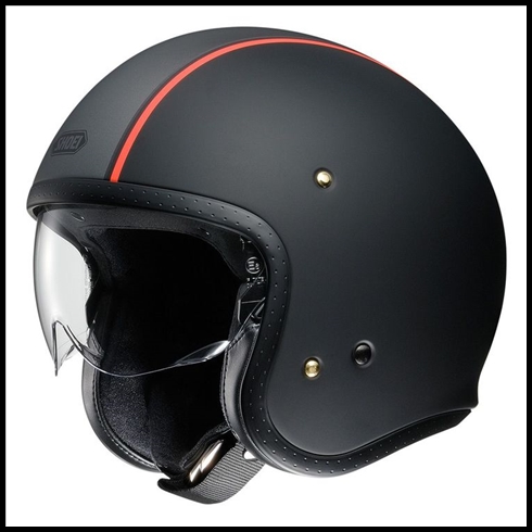 SHOEI J-0 OPEN-FACE HELMET 