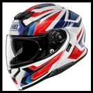 SHOEI NEOTEC 3 MODULAR FLIP-FRONT HELMET WITH SUN SHIELD VISOR SYSTEM - ANTHEM TC-10 GRAPHIC (GLOSS)