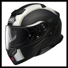 SHOEI NEOTEC 3 MODULAR FLIP-FRONT HELMET WITH SUN SHIELD VISOR SYSTEM - SATORI TC-5 GRAPHIC (MATTE)