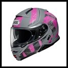 SHOEI NEOTEC II MODULAR FLIP-FRONT HELMET WITH SUN SHIELD VISOR SYSTEM - JAUNT TC-7 GRAPHIC