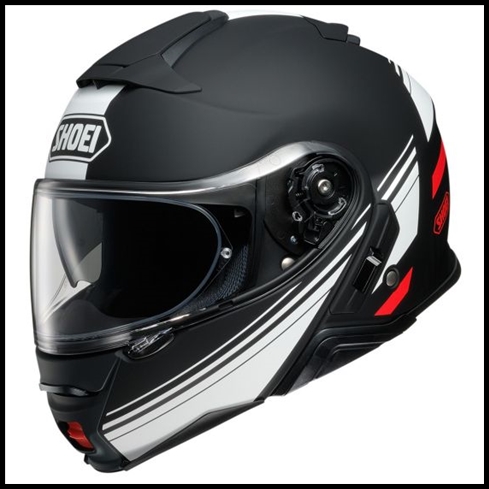 New Cardo Spirit HD Headset on Shoei Neotec2