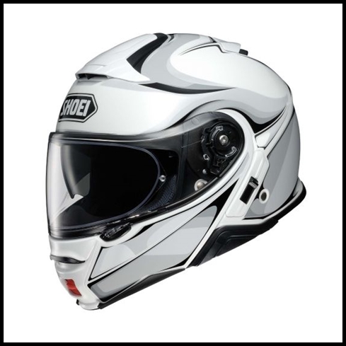 SHOEI NEOTEC II MODULAR FLIP-FRONT HELMET WITH SUN SHIELD VISOR SYSTEM - WINSOME TC-6 GRAPHIC