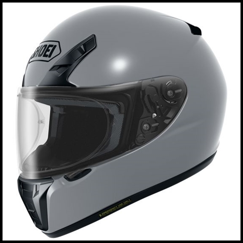 SHOEI RF-SR FULL-FACE HELMET - BASALT GREY