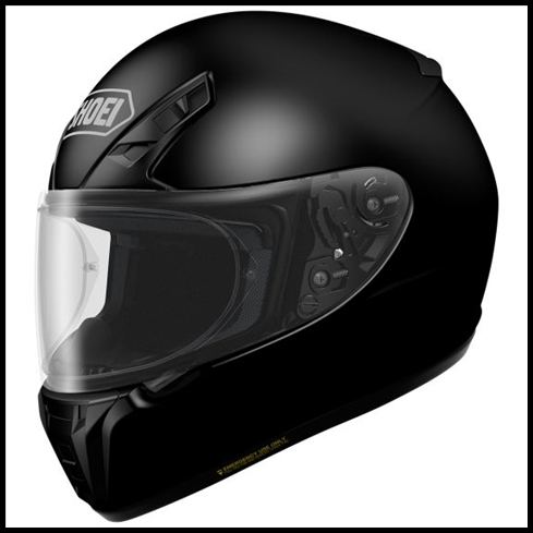 SHOEI RF-SR FULL-FACE HELMET - BLACK