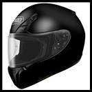 SHOEI RF-SR FULL-FACE HELMET - BLACK