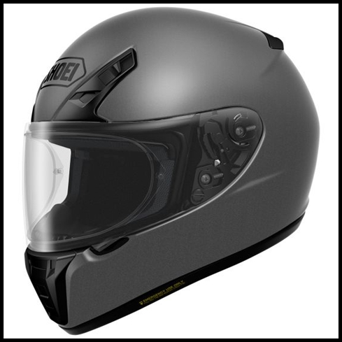 SHOEI RF-SR FULL-FACE HELMET - MATTE DEEP GREY