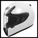 SHOEI RF-SR FULL-FACE HELMET - WHITE