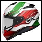 SHOEI RF-1400 FULL-FACE HELMET - CAPRICCIO TC-11 GRAPHIC (GLOSS)