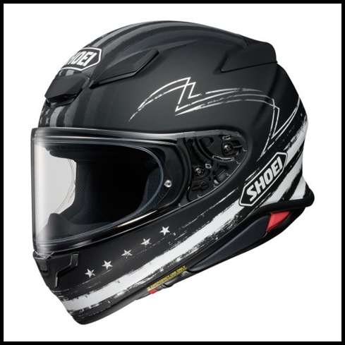 SHOEI RF-1400 FULL-FACE HELMET - DEDICATED 2 TC-5 GRAPHIC (MATTE)