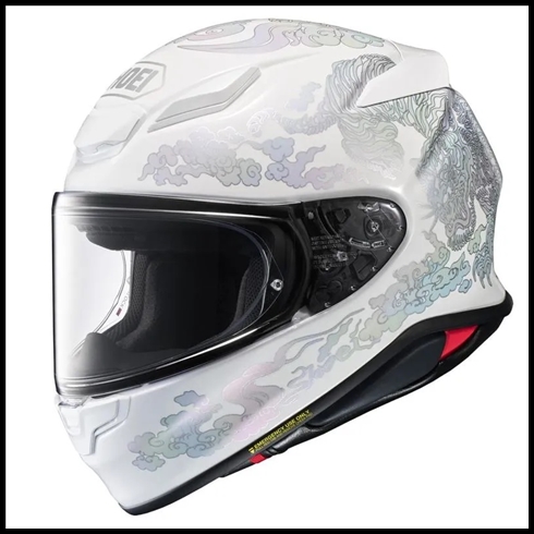 SHOEI RF-1400 FULL-FACE HELMET - FEARLESS TC-6 GRAPHIC (GLOSS)