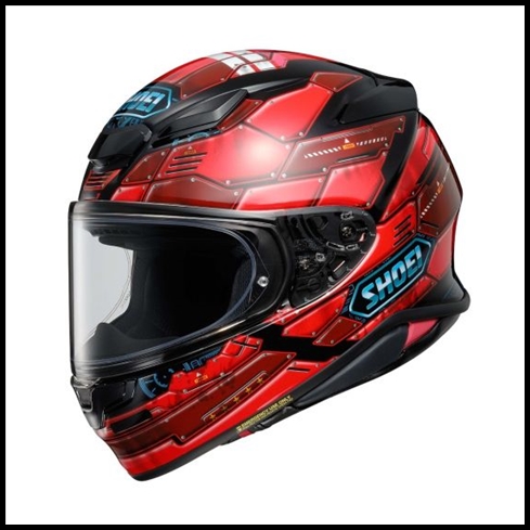 SHOEI RF-1400 FULL-FACE HELMET - FORTRESS TC-1 GRAPHIC (GLOSS)