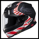 SHOEI RF-1400 FULL-FACE HELMET - KNEE DOWN TC-5 GRAPHIC (MATTE)