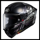 SHOEI X-FIFTEEN FULL-FACE HELMET - CROSS LOGO TC-5 GRAPHIC (GLOSS)