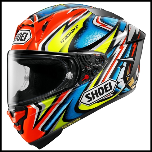 SHOEI X-FIFTEEN FULL-FACE HELMET - DAIJIRO TC-1 GRAPHIC (GLOSS)