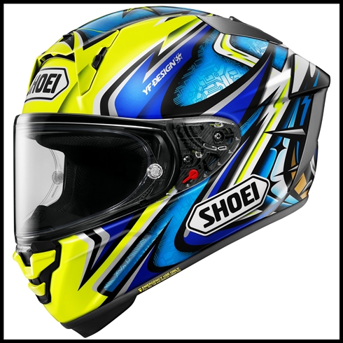 SHOEI X-FIFTEEN FULL-FACE HELMET - DAIJIRO TC-3 GRAPHIC (GLOSS)