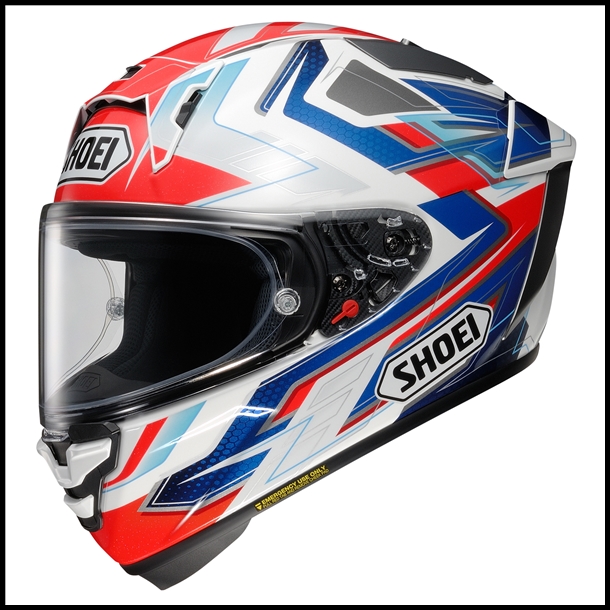 SHOEI X-FIFTEEN FULL-FACE HELMET - ESCALATE TC-10 GRAPHIC (GLOSS)