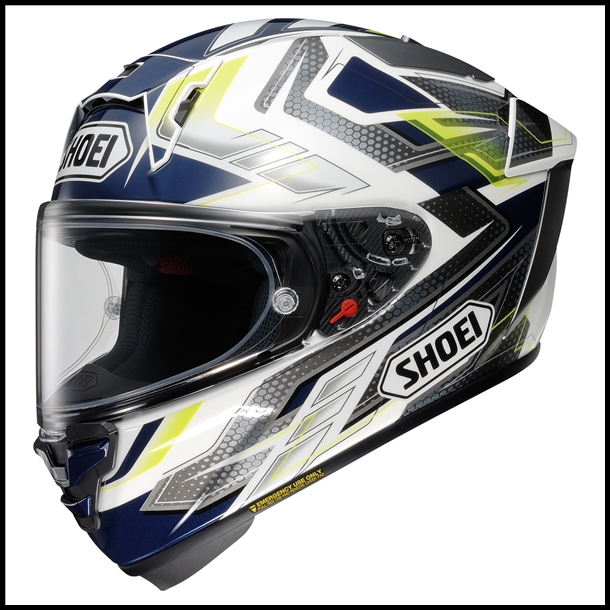 SHOEI X-FIFTEEN FULL-FACE HELMET - ESCALATE TC-2 GRAPHIC (GLOSS)