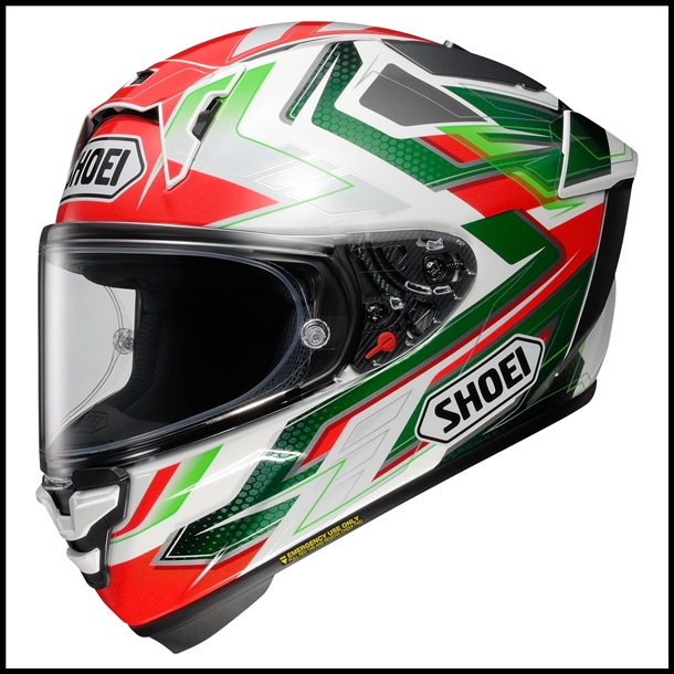 SHOEI X-FIFTEEN FULL-FACE HELMET - ESCALATE TC-4 GRAPHIC (GLOSS)