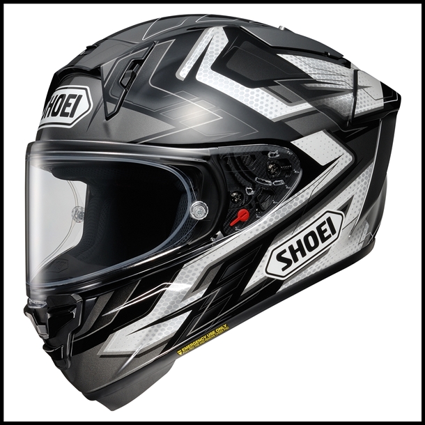 SHOEI X-FIFTEEN FULL-FACE HELMET - ESCALATE TC-5 GRAPHIC (GLOSS)