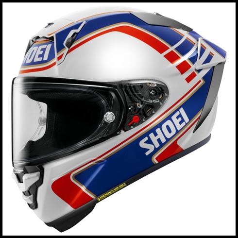 SHOEI X-FIFTEEN FULL-FACE HELMET - GARDNER TC-2 GRAPHIC (GLOSS)