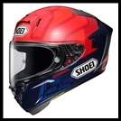 SHOEI X-FIFTEEN FULL-FACE HELMET - MARQUEZ 7 TC-1 GRAPHIC (GLOSS)