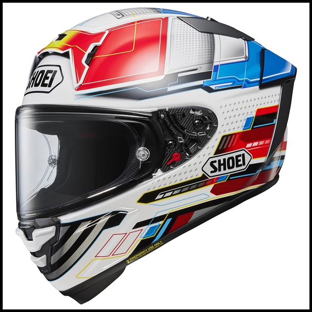 SHOEI X-FIFTEEN FULL-FACE HELMET - PROXY TC-10 GRAPHIC (GLOSS)