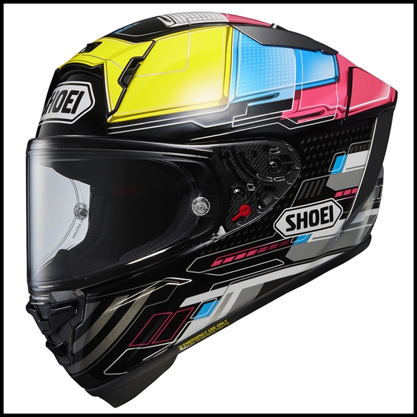 SHOEI X-FIFTEEN FULL-FACE HELMET - PROXY TC-11 GRAPHIC (GLOSS)