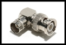 SIERRA BNC MALE TO BNC FEMALE RIGHT ANGLE CONNECTOR