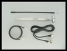 SIERRA LICENSE PLATE MOUNT CB ANTENNA KIT WITH BNC COAX CONNECTION