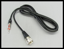 SIERRA ANTENNA COAX LEAD - PL259 / MOTOROLA MALE CONNECTOR