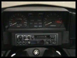 SIERRA RADIO BEZEL FOR HONDA GL1200 GOLDWING INTERSTATE