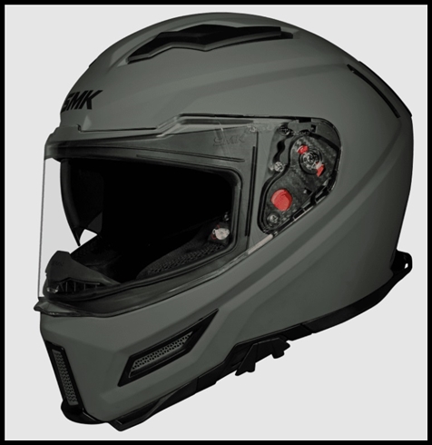 SMK AGNAR FULL-FACE HELMET - MATTE NARDO GREY