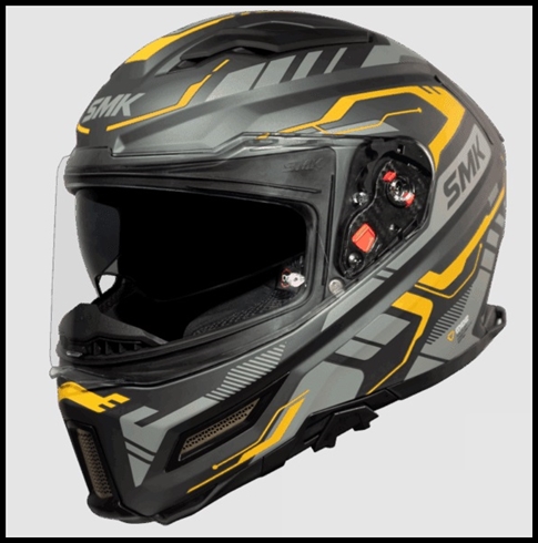 SMK AGNAR FULL-FACE HELMET - TEKTRON GRAPHIC - MA664
